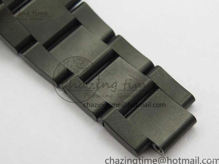 1:1 V6F Blaken Best 904L Date Submariner PVD Edition A2824 0322